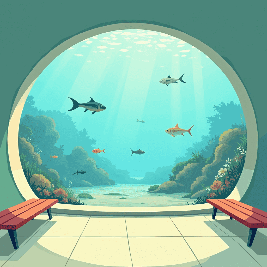 Image par défaut d'un aquarium à Poitiers